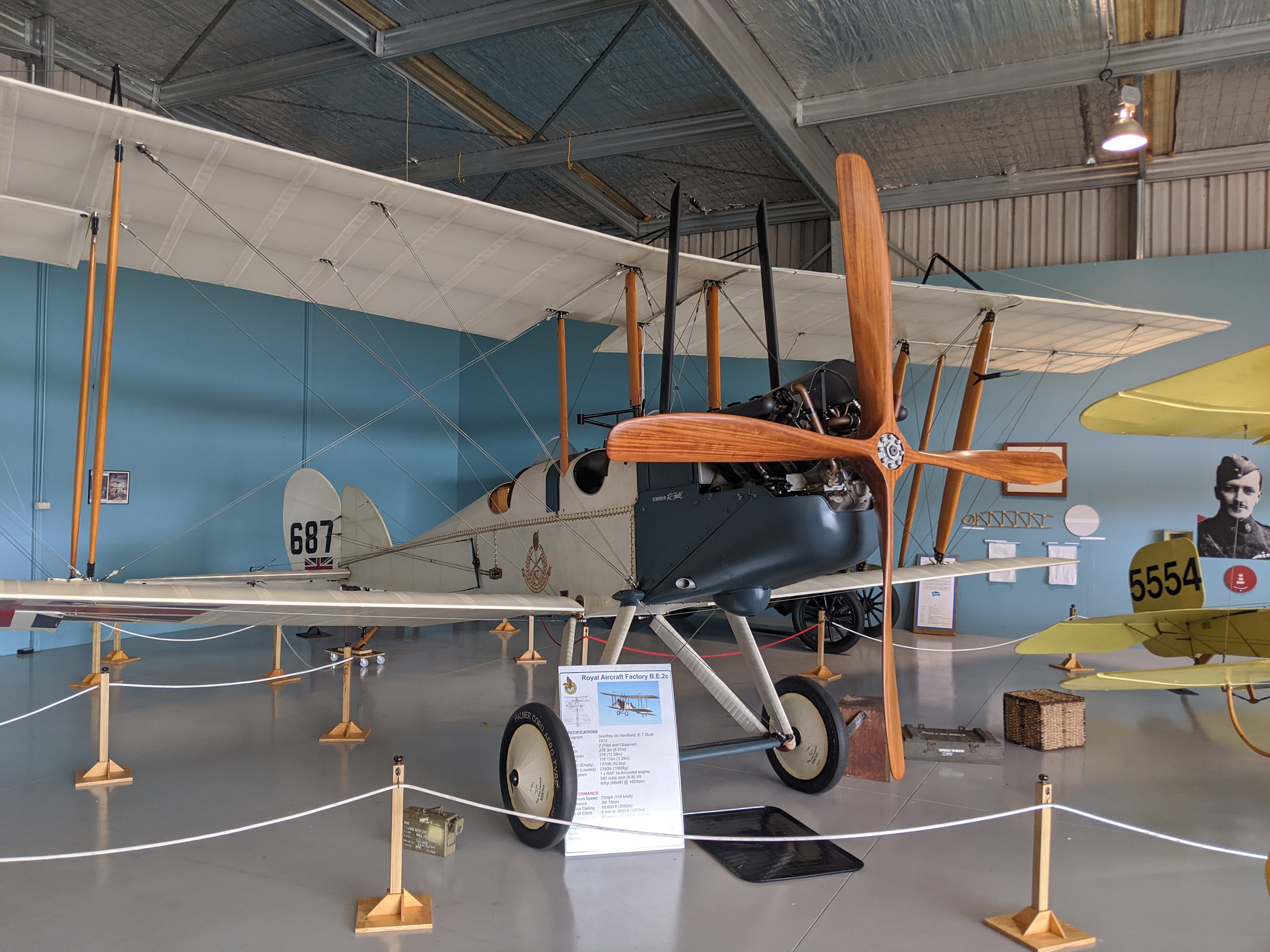 Royal Aircraft Factory B.E.2 - New Zealand Warbirds Association Inc